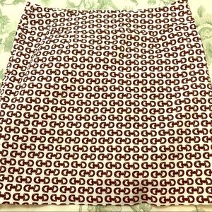 Skirtin Around Skirt 6 Like New Horse White/Brown